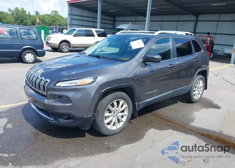 2015 Jeep Cherokee Limited from USA, damaged, VIN 1C4PJMDS9FW613898
